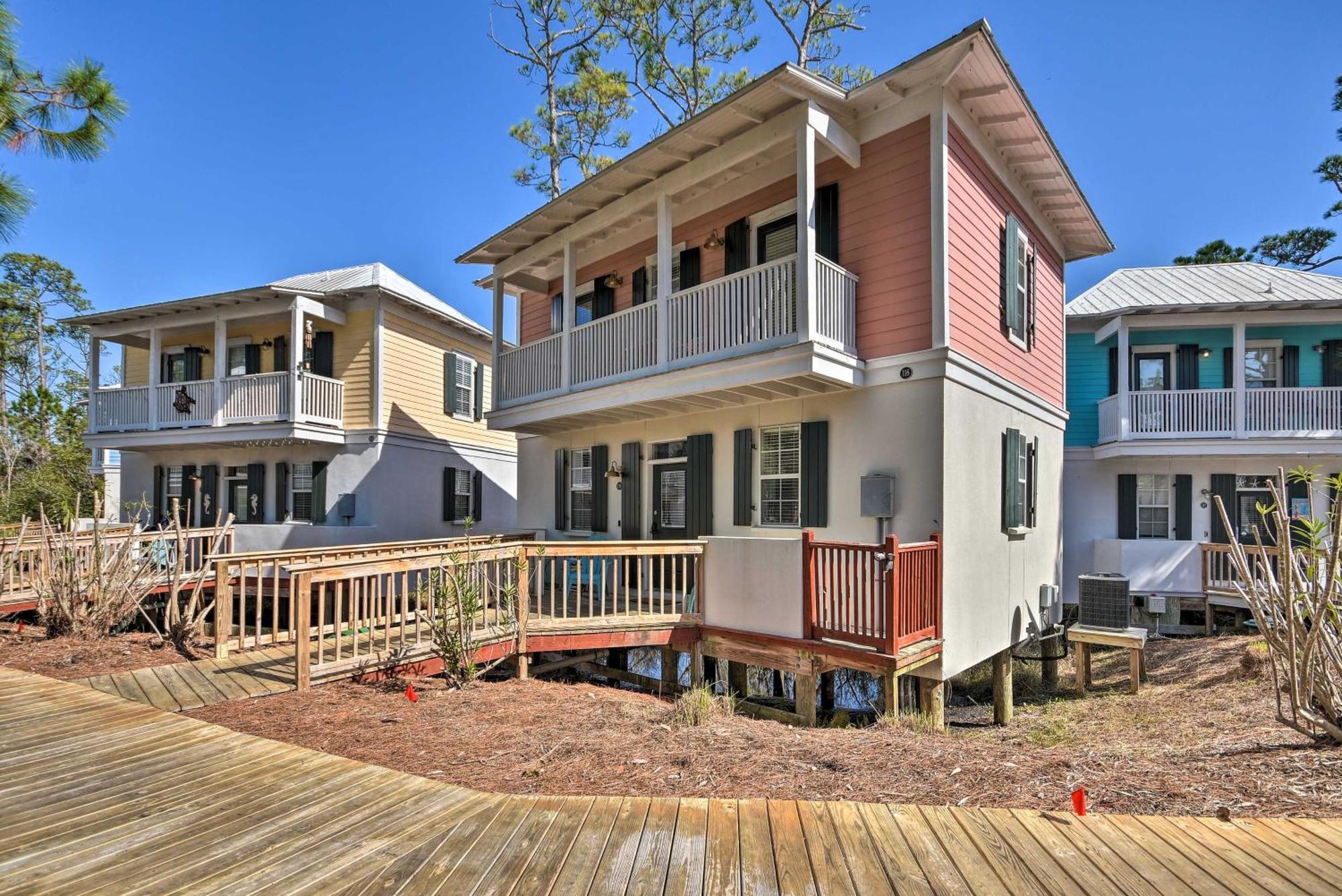 Beverly Bungalow Easy Walk To Seagrove Beach Santa Rosa Beach Exteriör bild